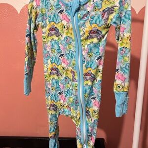 Bamboo Zippy - Monsters Inc. Print (0-3 Months)